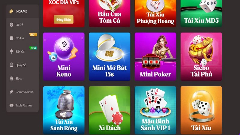 Mini Poker là một trong những game cực hot